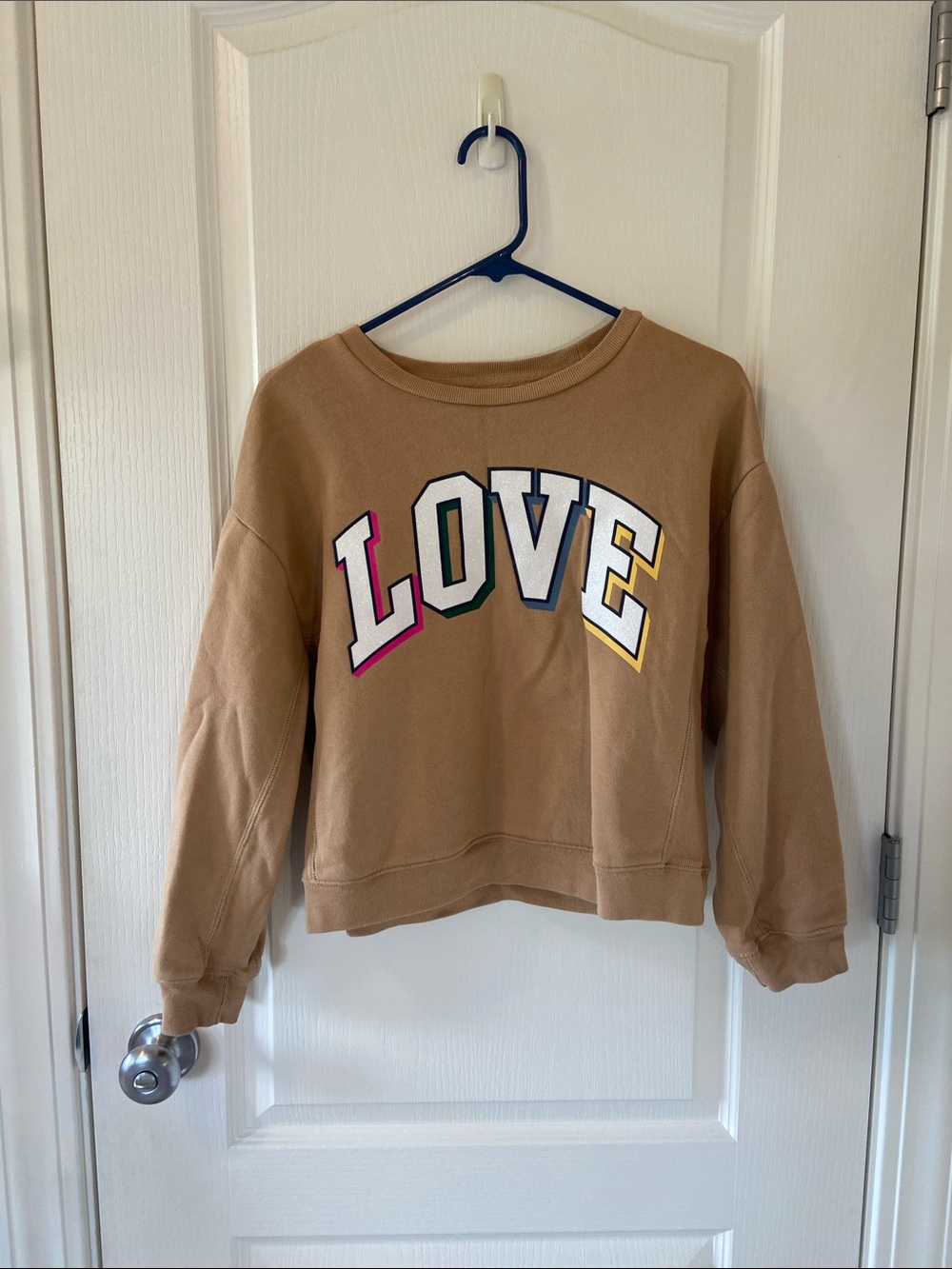 Brown LOVE Crewneck